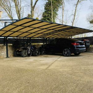 Home carport alu double - indépendant - genlis (21)