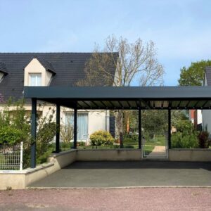 Carport double carport alu double - indépendant - montargis (45)