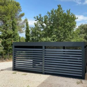 carport alu double - indépendant fermé - marseille (13) – image 3