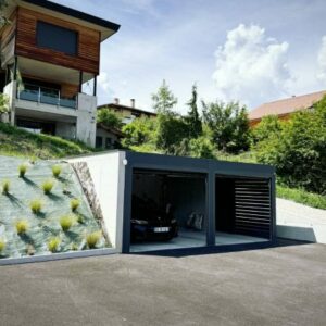 Home carport alu double et garage - indépendant - éteaux (74)