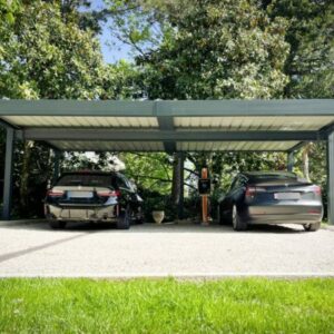 Carport alu double - indépendant - Chambésy (1202) carport double grande largeur chambesy q8oe13r4rnacwn5ustq0j0iedjwbfyqbq0bb5bdqqc