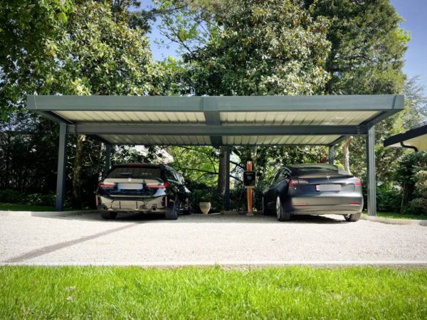 Carport alu double - indépendant - Chambésy (1202) carport alu double - indépendant - chambésy (1202) – image 2