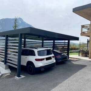 Carport alu double - autoportant - Ayse (74) carport double sur mesure a ayse 1 pobih9mw9xhnfnfw9ha3ymavpqfey44lruq60dot0g