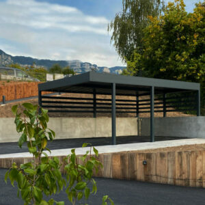 Carport alu - 2 voitures - indépendant - Aix-les-Bains (73) carport alu - 2 voitures - indépendant - aix-les-bains (73) – image 5