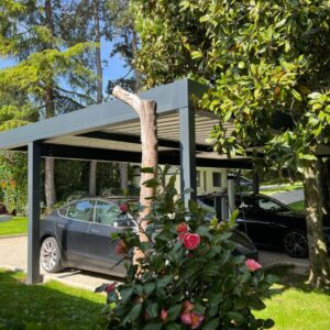 Carport alu double - indépendant - Chambésy (1202) carport multiple en alu installation sur mesure 1