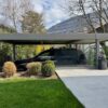 Carport alu simple - indépendant - Veyrier carport simple veyrier vue profil 02 1