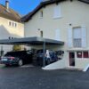 Carport alu double - adossé - Annemasse (74) constructeur de carport aluminium personnalise annemasse 1
