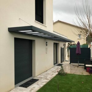 marquise alu et polycarbonate - saint-gély-du-fesc (34) – image 3