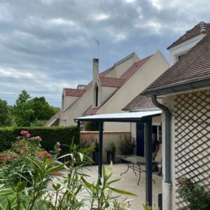 Pergola toile fixe terrasse - adossée - Gif-sur-Yvette (91)