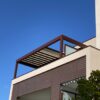 Pergola alu rétractable balcon - Bron (69) pergola alu retractable sur mesure 2