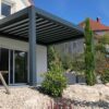 Pergola toile rétractable - adossée - Besançon (25) pergola aluminium sur mesure toit retractable besancon 1 1536x1152 1