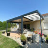 Pergola alu bioclimatique - adossée - Montbrison (42) pergola bioclimatique besancon