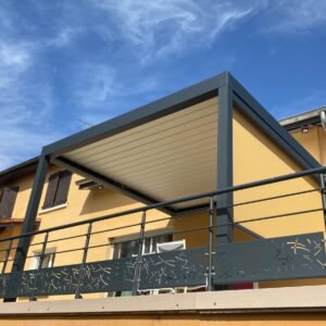 Home pergola bioclimatique balcon - indépendante - lozanne (69)