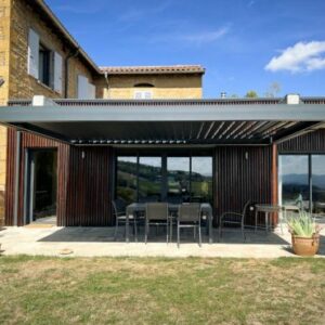 Pergola alu bioclimatique - suspendue - Theizé (69) pergola bioclimatique suspendue theize qfu4rcy1zbt5osqz56tpf0smf9ei7tcagiqvtdsymw