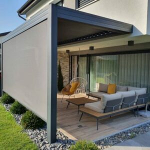 pergola alu bioclimatique - adossée - massongex (1869) – image 4