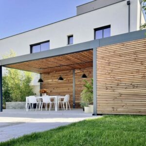 Pool House alu et bois - Vienne (38) pool house alu et bois - vienne (38) – image 4