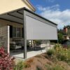 Pergostore rétractable - adossé - Vessy (1234) pergostore vessy pergola retractable 01 1 1 1