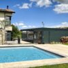 Pool House alu et abi voiture - Pommiers (69) pool house aluminium haut de gamme a pommiers 1