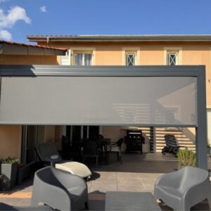 Pergola Bioclimatique Adossée - Marcy-sur-Anse (69280) pergola bioclimatique adossée - marcy-sur-anse (69280) – image 4