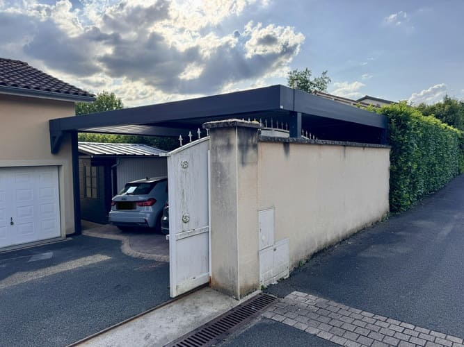 Carport double adossé - Marcy-sur-Anse (69280) carport double adossé - marcy-sur-anse (69280) – image 3