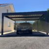 Carport aluminium double - autoporté - Versonnex (01) carport aluminium double - autoporté - versonnex (01) - 01