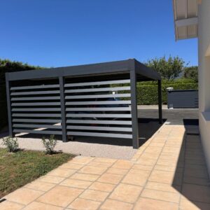 Carport aluminium double - autoporté - Versonnex (01) carport aluminium double - autoporté - versonnex (01) – image 4